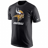 Minnesota Vikings Nike Facility WEM T-Shirt - Black,baseball caps,new era cap wholesale,wholesale hats